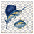 Nautical Fish Ceramic Coaster