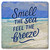 Nautical Smell the Sea Feel the Breeze Limestone Coaster