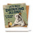 Pets Drinking Alone Dog Ceramic Coaster