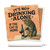 Pets Drinking Alone Cat Ceramic Coaster