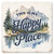 Mountain Happy Place Ceramic Coaster