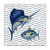 Nautical Fish Mini Masterpiece Magnet