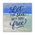 Nautical Let The Sea Set You Free Masterpiece Magnet