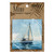 Nautical Sailboat Watercolor Masterpiece Magnet