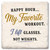 Happy Hour My Favorite Workout Coaster