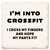 I'm Into Crossfit Ceramic Coaster