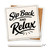 Sip Back and Relax Ceramic Coaster