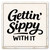 Gettin' Sippy With It Ceramic Coaster
