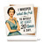 I Whisper WTF to Myself Ceramic Coaster