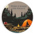Mountain Home Where You Pitch Car Coaster