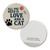 Pets Love And A Cat Car Coaster