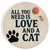 Pets Love And A Cat Car Coaster