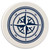 Nautical Compass Car Coaster