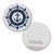 Nautical Steering Wheel with Anchor Car Coaster