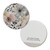 Floral White-Pink Group Car Coaster