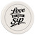 Love at First Sip Car Coaster