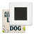 Pets Love And A Dog Masterpiece Magnet
