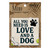 Pets Love And A Dog Masterpiece Magnet