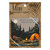 Mountain Home Where You Pitch Masterpiece Magnet