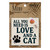 Pets Love And A Cat Masterpiece Magnet