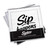 pack of 24 Sipkins™ premium cotton cocktail napkins in a clear box