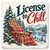License To Chill Ceramic Coaster