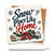 Snow Place Like Home Ceramic Coaster