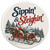 Sippin' and Sleighin' Car Coaster
