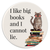 I Like Big Books Cat Car Coaster / Magnet