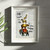 Life Begins Circus Animals Dictionary Art Print