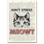 Don't Stress Meowt Dictionary Art Print