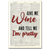 Give Me Wine Dictionary Art Print