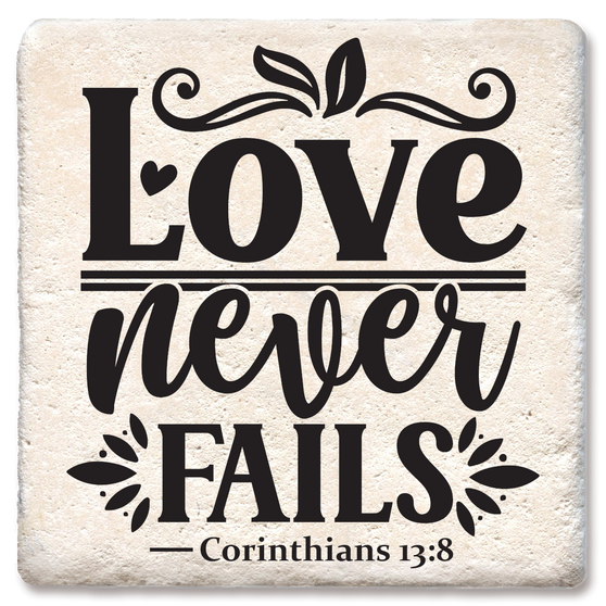 Love never fails