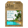 I Love My Job When I'm On Vacation Mini Masterpiece Magnet