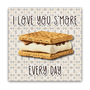 I Love You S'more Every Day Mini Masterpiece Magnet
