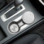 custom car coaster in a car cup holder
