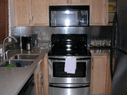 Diamond Plate in the kitchen