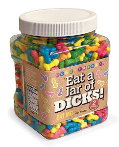 Eat a Jar of Dicks - 2 lb Jar X615-LITCP-1047 Eat a Jar of Dicks - 2 lb Jar X615-LITCP-1047
