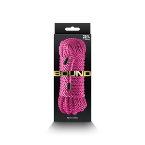 Bound Rope 25 ft. Pink A451-83084 Bound Rope 25 ft. Pink A451-83084