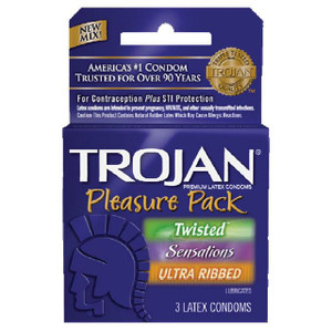 Trojan Pleasure Pack (3) A451-28707 Trojan Pleasure Pack (3) A451-28707