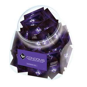 ID Condoms - Superior Feel - 144 Piece Jar M919-ID-CSF-J0 ID Condoms - Superior Feel - 144 Piece Jar M919-ID-CSF-J0