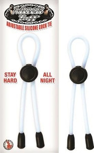 Mack Tuff Adjustable Silicone Cock Tie-Clear M919 Mack Tuff Adjustable Silicone Cock Tie-Clear M919