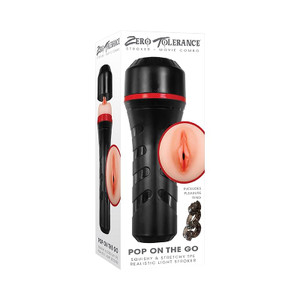 ZT PopOnTheGo RealisticVaginaStroker Bge A451-80538 ZT PopOnTheGo RealisticVaginaStroker Bge A451-80538