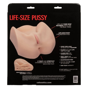 Stroke It Life-Size Pussy - Ivory M919-SE0913053 Stroke It Life-Size Pussy - Ivory M919-SE0913053