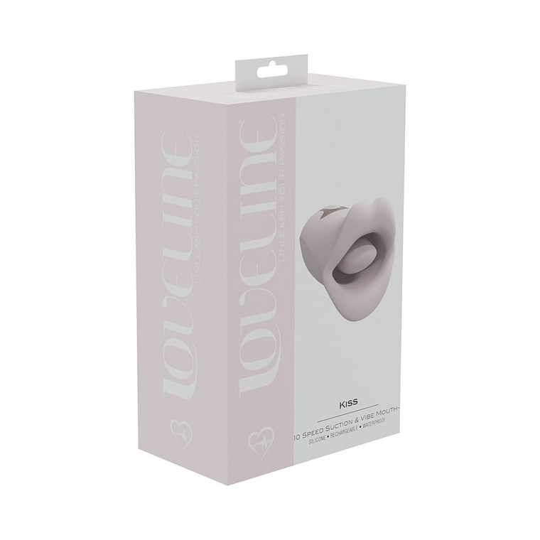 LoveLine Kiss Suction & Vibr Mouth Pink A451-88413