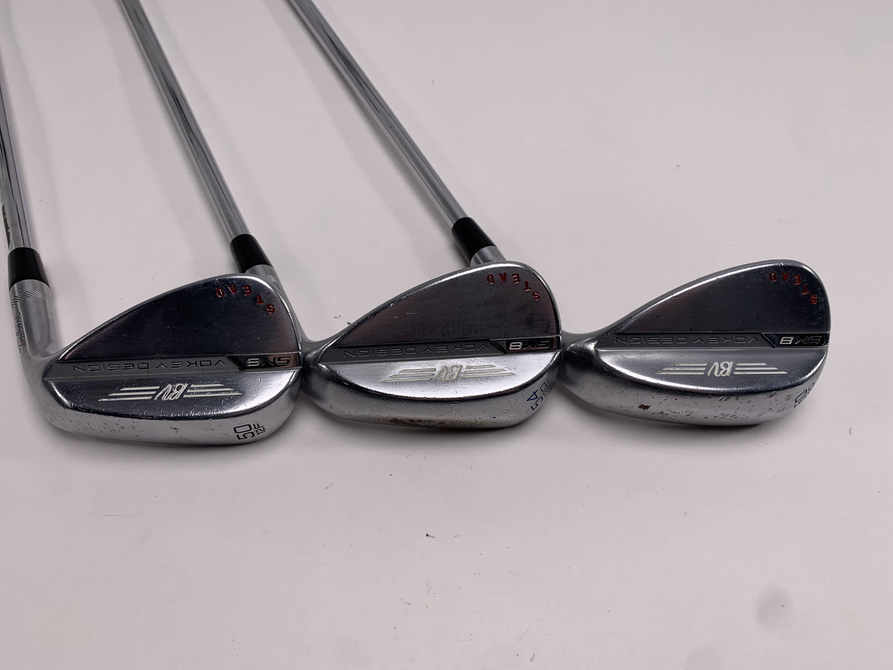 Titleist Vokey SM8 Tour Chrome Wedge Set 50* 12 | 54* 12 | 60* 12