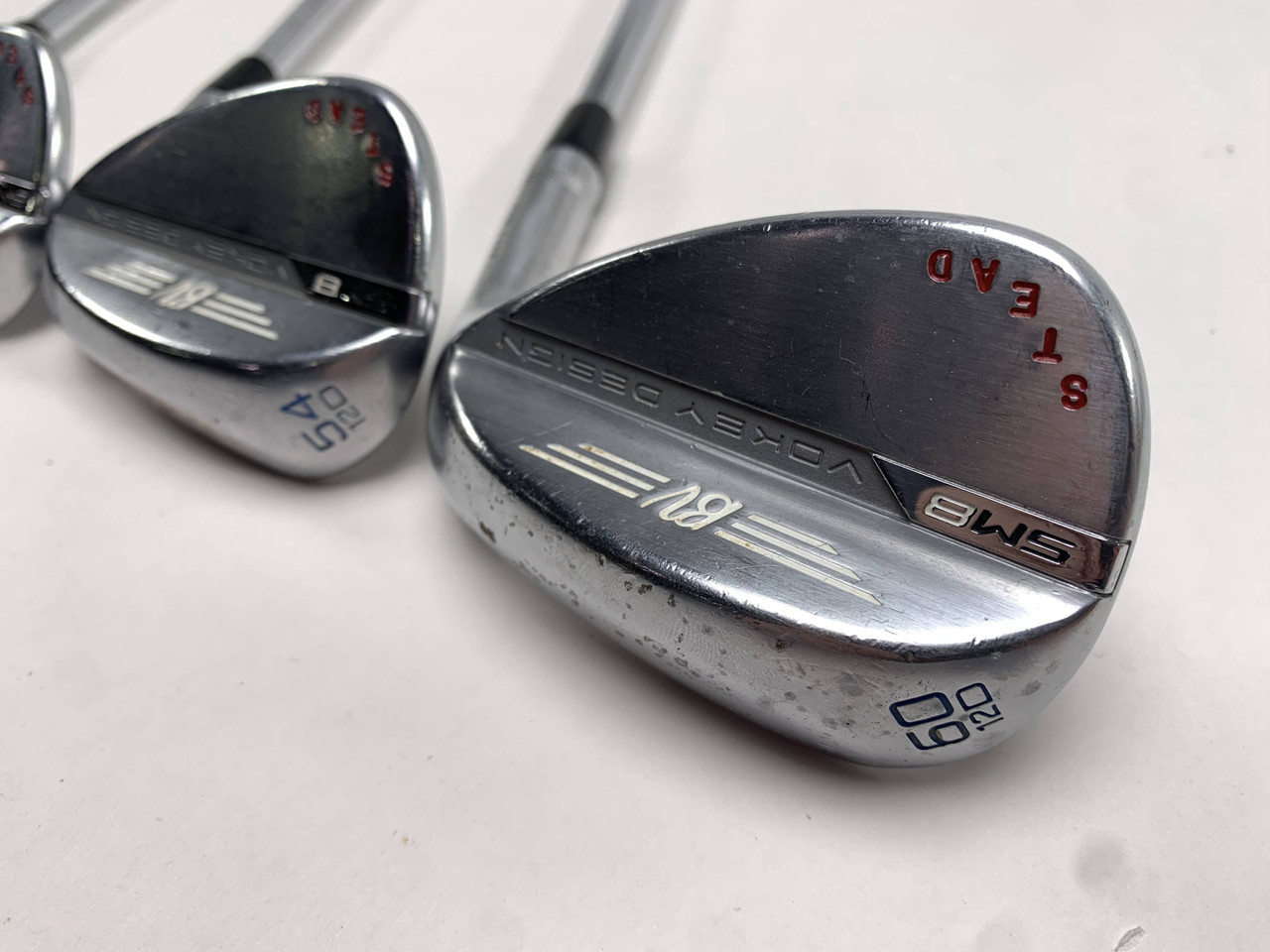Titleist Vokey SM8 Tour Chrome Wedge Set 50* 12 | 54* 12 | 60* 12