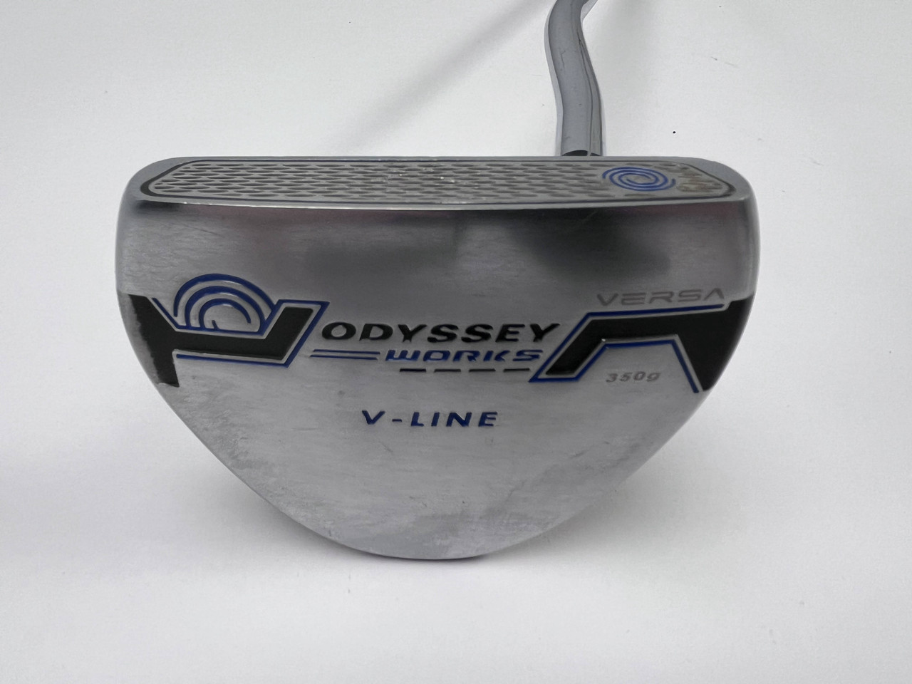 ODYSSEY WORKS VERSA 7 A White Hot Mesh: Odyssey Works Putters 