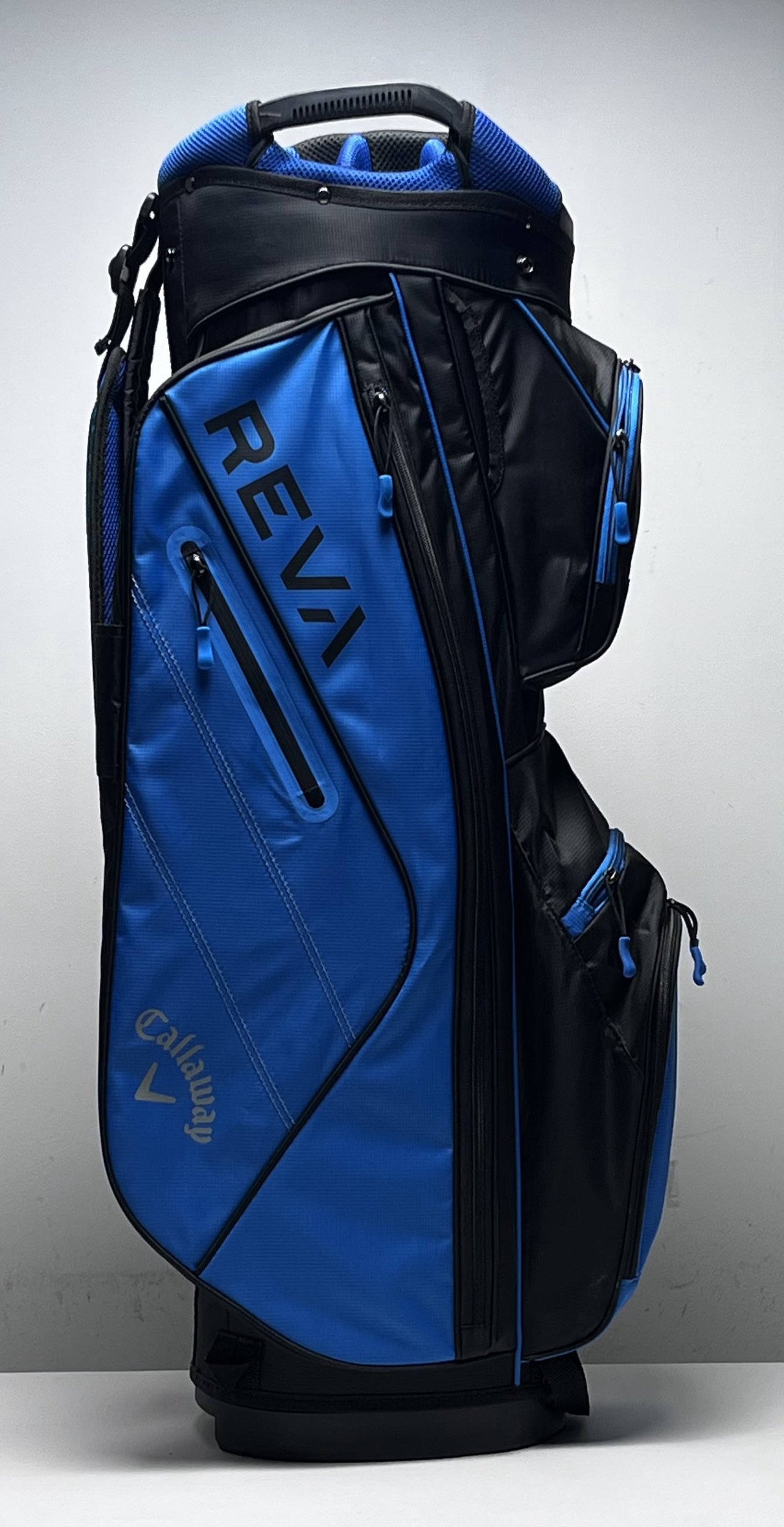 Callaway REVA Ladies Cart Bag Blue 14-Way Divide Single Strap Golf