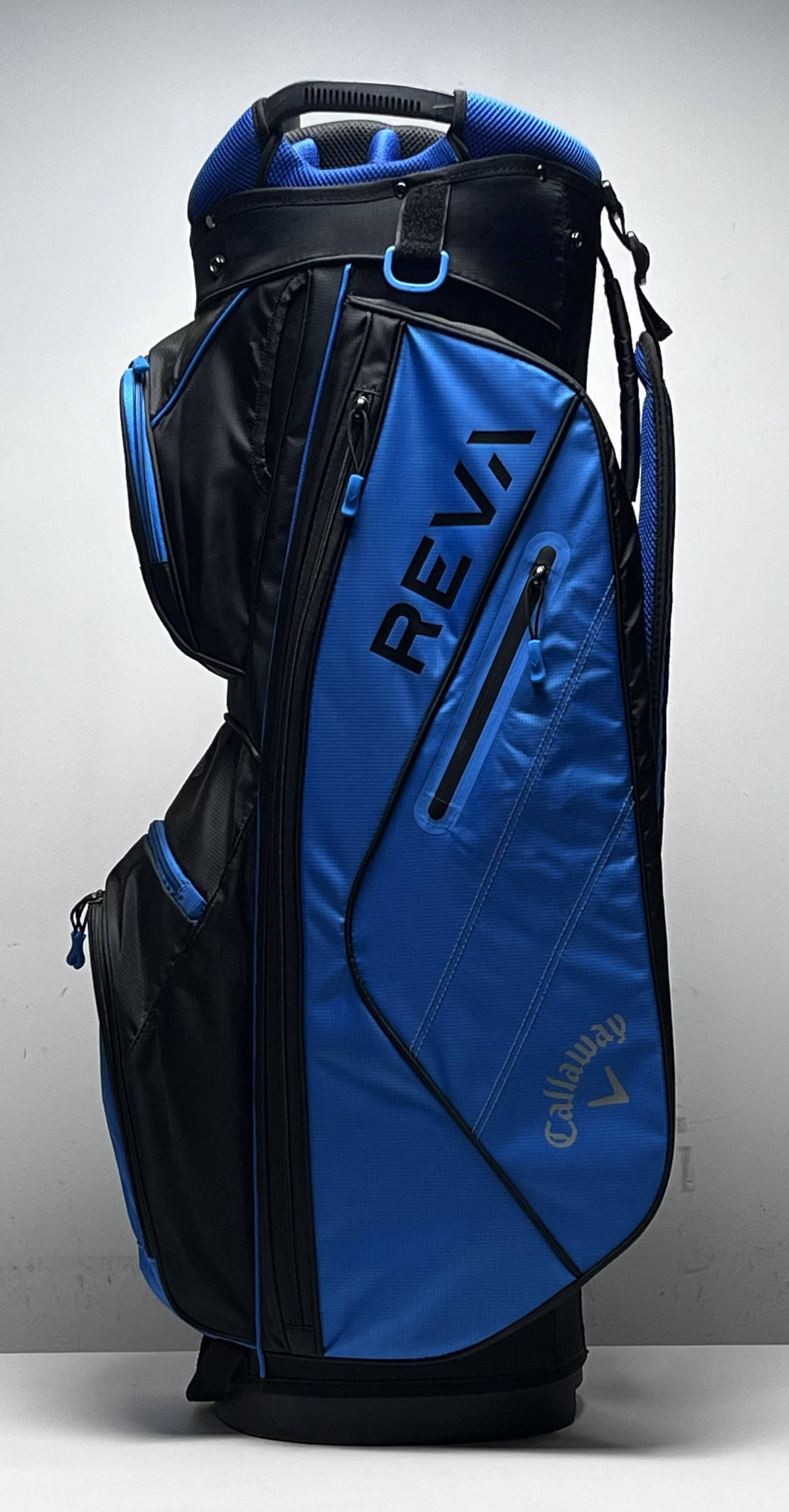 Callaway REVA Ladies Cart Bag Blue 14-Way Divide Single Strap Golf